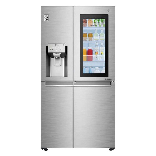 Imagen miniatura Heladera Side By Side Inverter Lg Ls74sxsx 690l Digital Inox