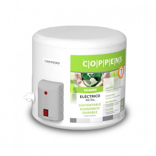 Imagen miniatura Termotanque Eléctrico Coppens Eco Bianco 40lts 1500w