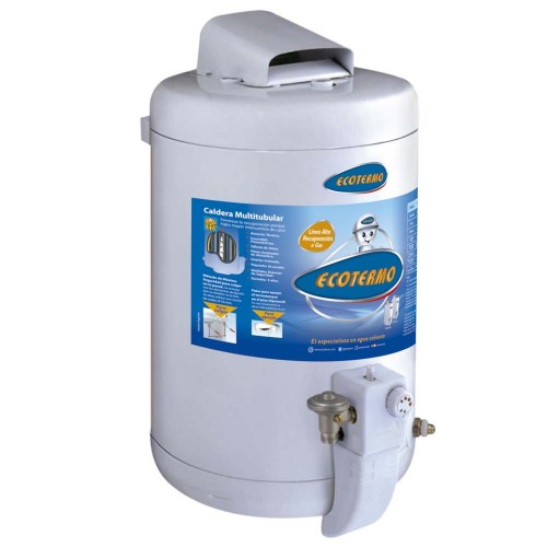 Termotanque A Gas Alta Recup Ecotermo Ep53 C/sup 53 Lts Ge