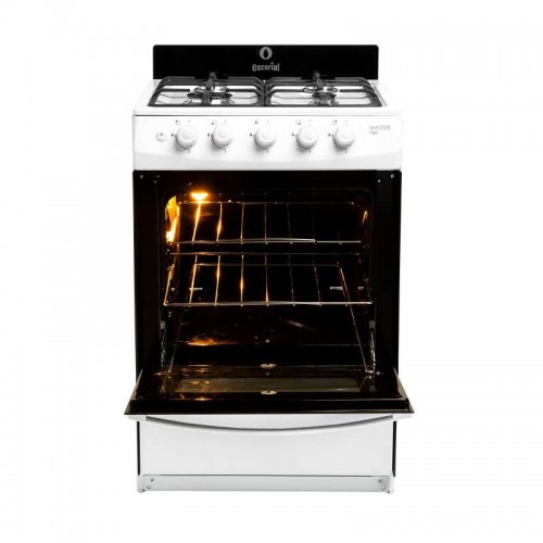 Imagen Cocina Multigas Escorial Master Style 4h 56 Cm Con Luz Blanca