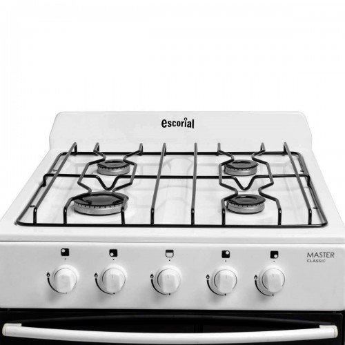 Imagen miniatura Cocina Escorial Master Classic 4h 56 Cm Blanca Gas Envasado
