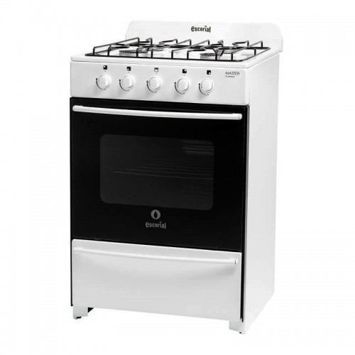 Imagen miniatura Cocina Escorial Master Classic 4h 56 Cm Blanca Gas Envasado