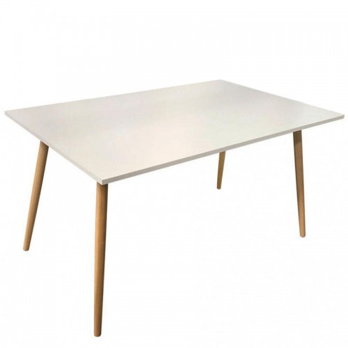 Imagen miniatura Mesa De Comedor Sit Mobili Kaunas 1.20m Pvc Patas Madera