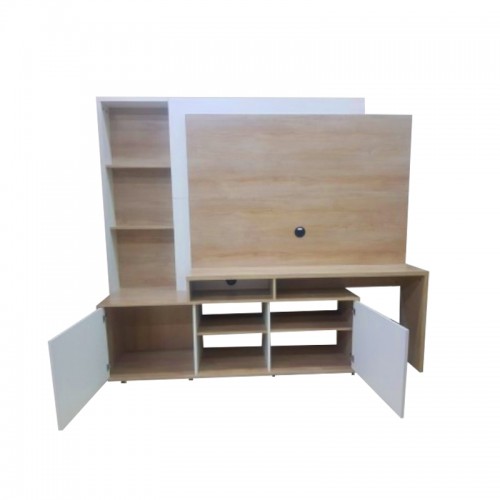 Imagen miniatura Modular Rack Platinum 558 Hasta Tv 60" 1,92m Blanco Soft/savanna