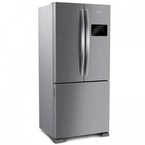 Imagen miniatura Heladera No Frost Inverter Whirlpool Wro85ak 554 Lts Inox