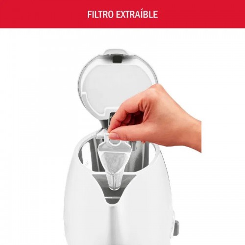 Imagen Pava Eléctrica Moulinex By297158 1l Corte Y Regulador Blanca