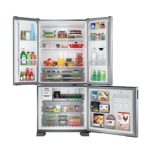 Imagen Heladera No Frost Whirlpool Wro85bk Inverter 554l Inox