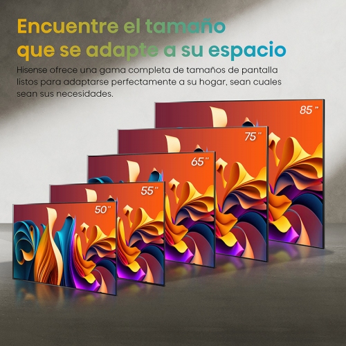 Imagen miniatura Smart Tv Qled 65" Hisense 65q6n Google Os