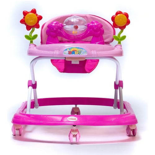 Andador Bebesit 3004-a Interactivo Luces Y Musica Rosa