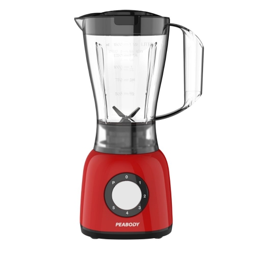 Licuadora Peabody Pe-ln610r 600w 1.5l 5 Vel. Roja