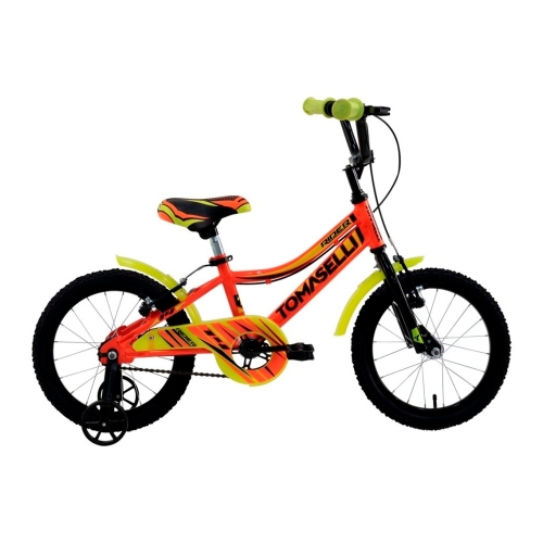 Bicicleta Para Niño Tomaselli Rider R14 Amarillo
