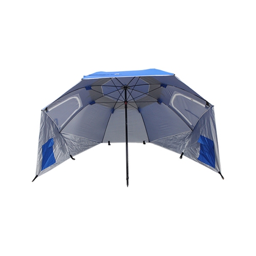 Sombrilla De Playa Con Carpa Rompeviento Laury 16215 Azul