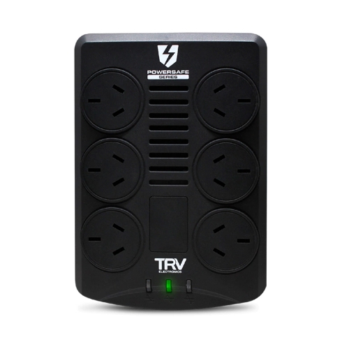 Estabilizador De Tension Trv Powesafe Av 6 Tomas