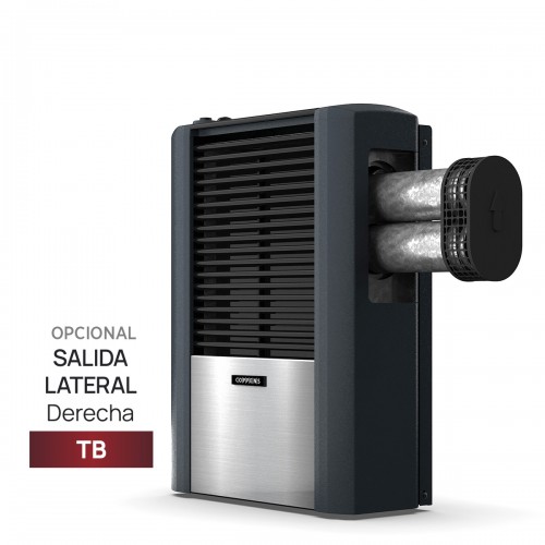 Calefactor Tiro Balanceado Coppens 4000 Cal Salida Derecha