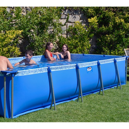 Imagen miniatura Pileta De Lona Pelopincho 1076 8000l 4,45 X 2,25 X 0,80 Mts