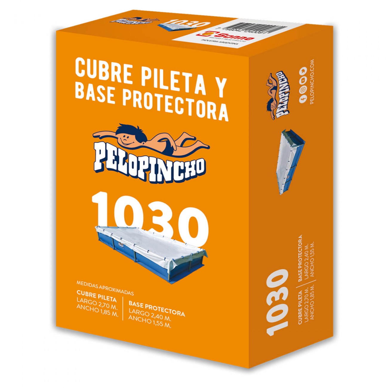 Imagen Cubre Pileta Y Base Para Pelopincho Modelo 1030