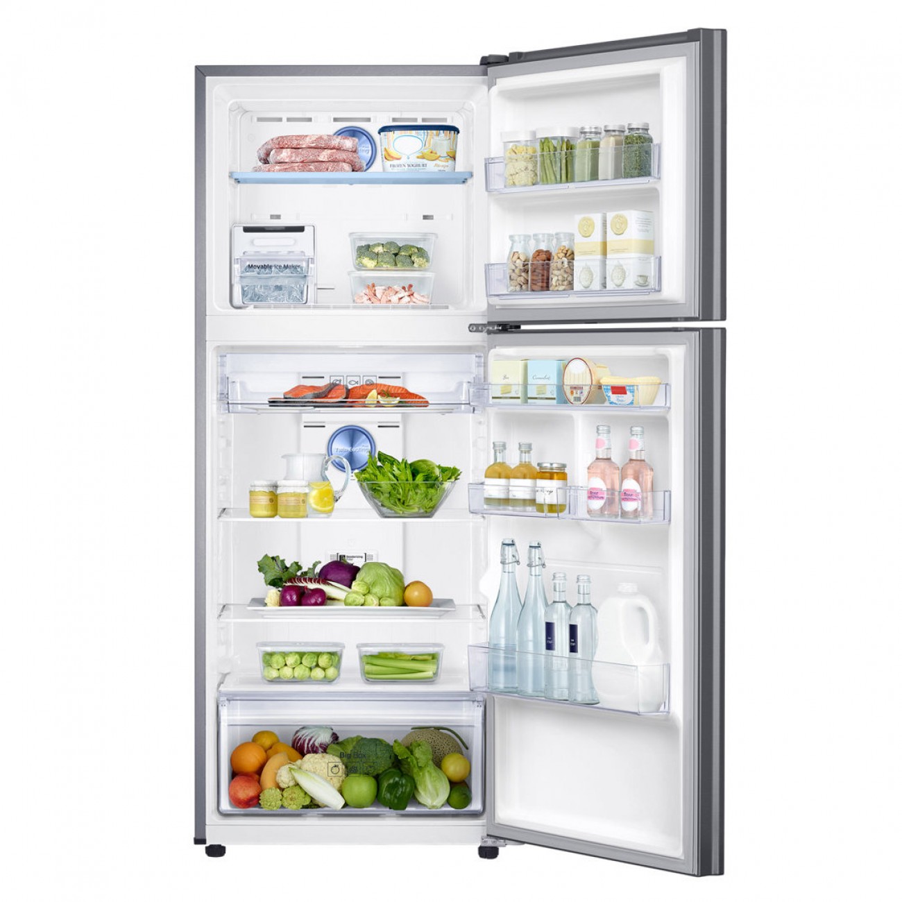 Imagen Heladera No Frost Samsung Twin Cooling Inverter 362 L Silver