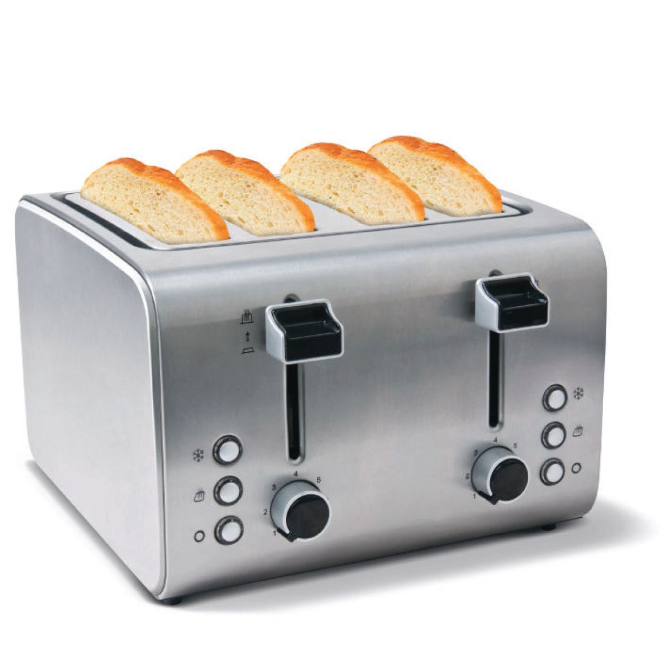 Imagen Tostadora Peabody Pe-t8520 4 Rebanadas 7 Funciones