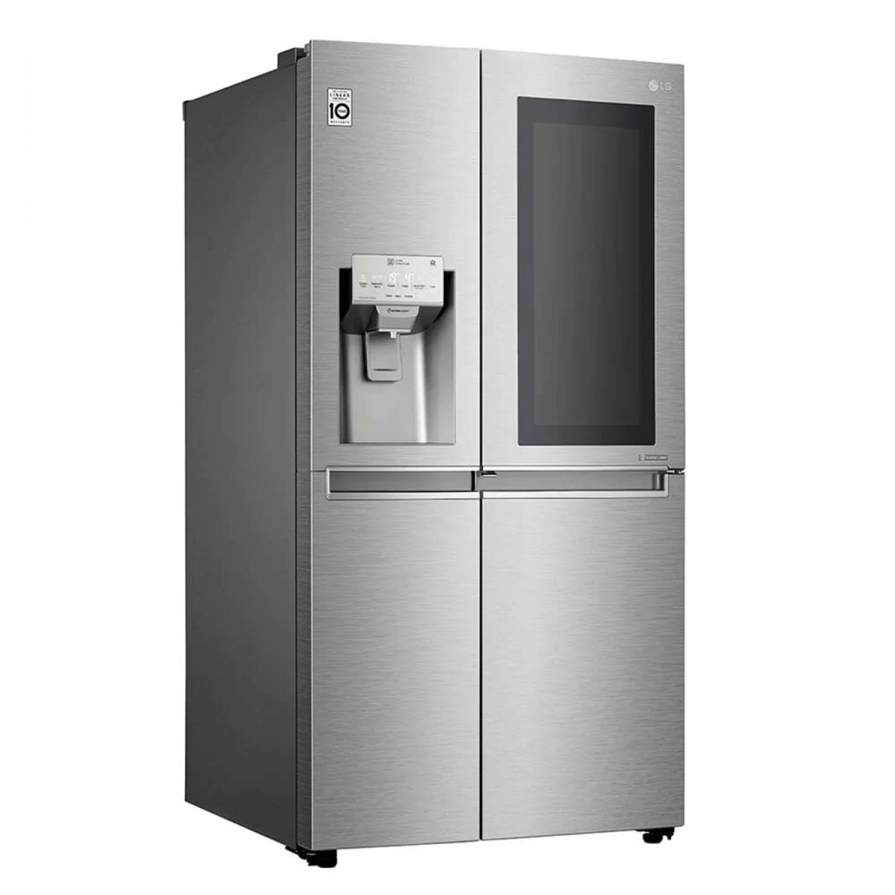 Imagen Heladera Side By Side Inverter Lg Ls74sxsx 690l Digital Inox