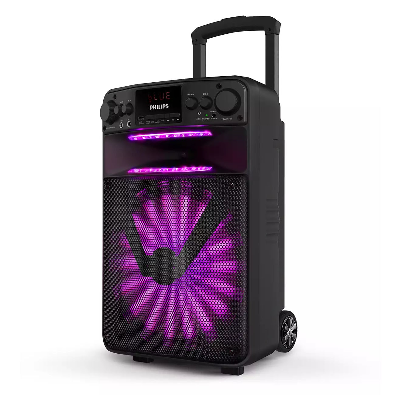 Imagen Parlante Portátil Philips Tax2706/77 40w Rms Bluetooth Karaoke