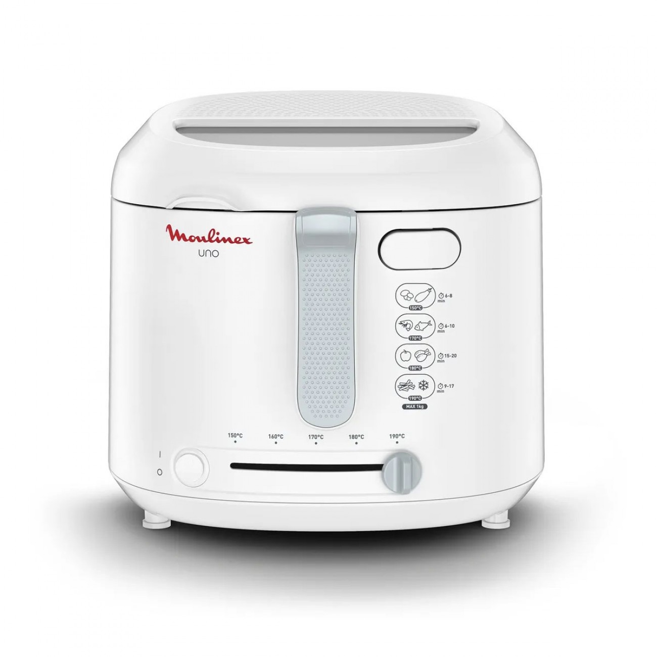 Imagen Freidora De Aceite Eléctrica Moulinex Uno Af203158 1.8l Blca