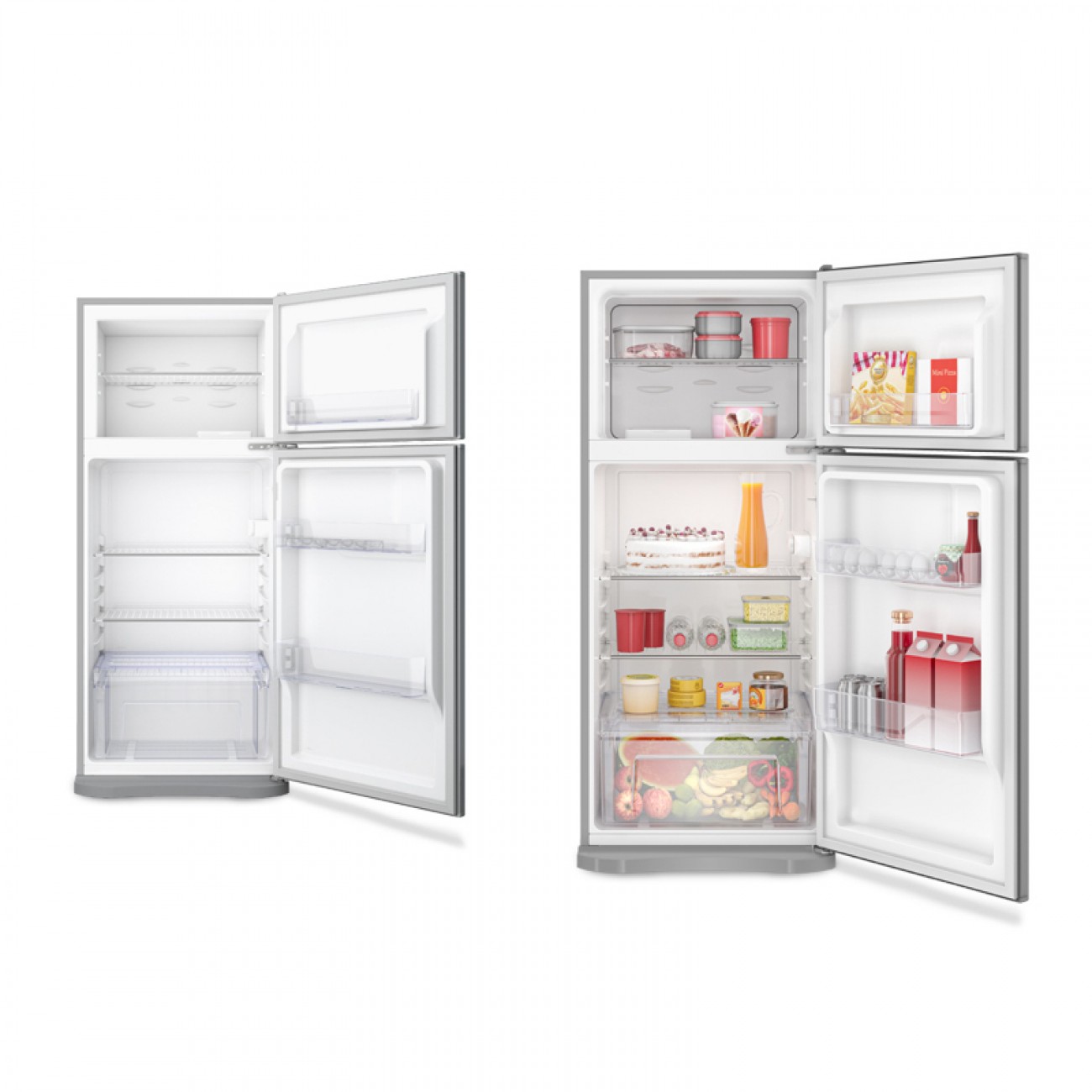 Imagen Heladera Con Freezer Gafa Hgf358afp 282 Lts Plata