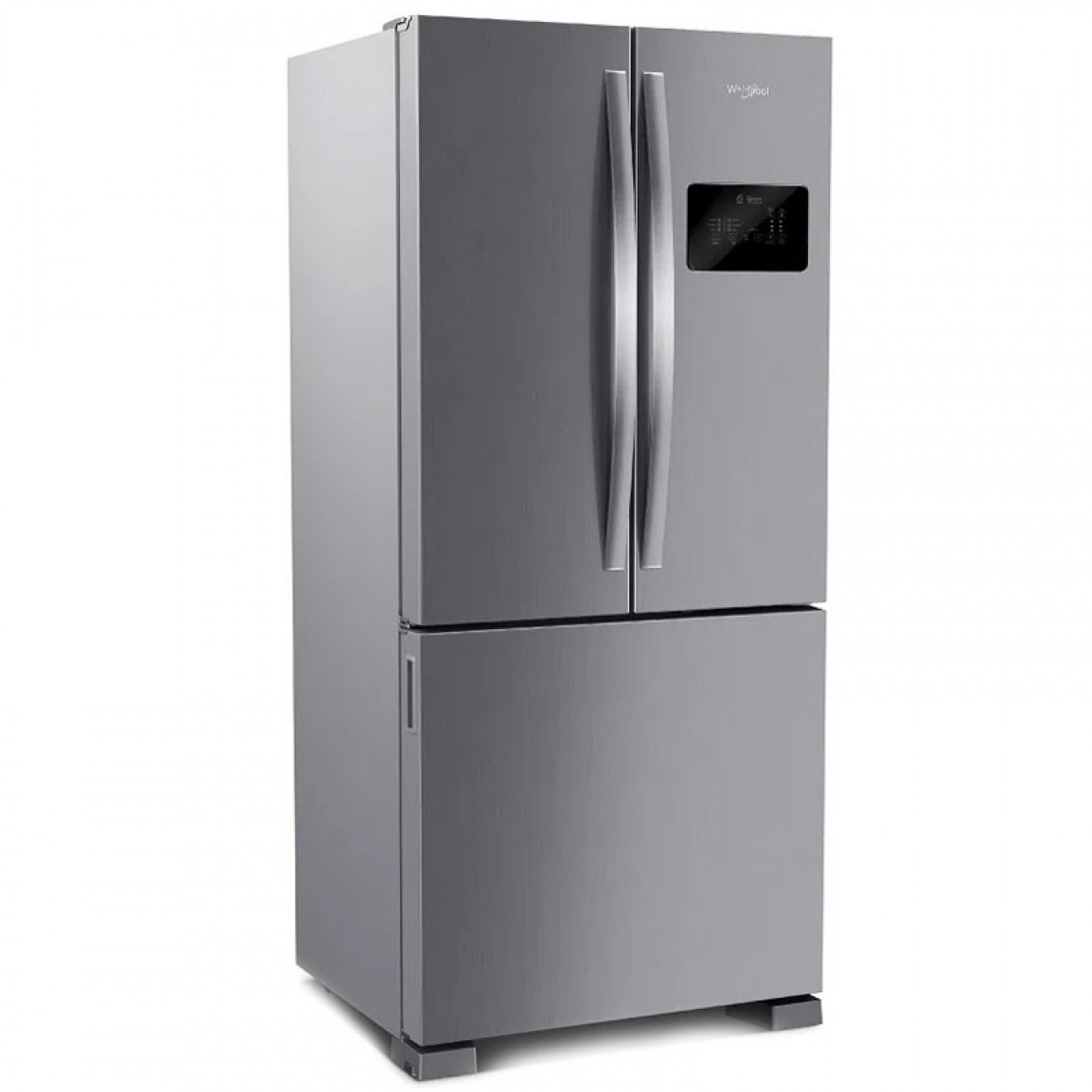 Imagen Heladera No Frost Inverter Whirlpool Wro85ak 554 Lts Inox