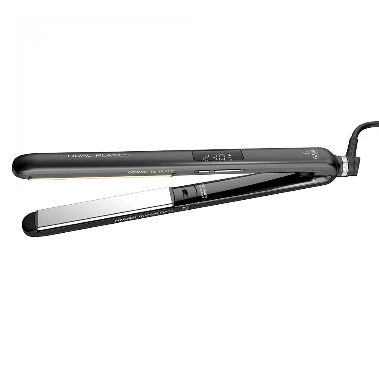 Imagen Planchita De Pelo Gama Dual Plates Regulable Digital