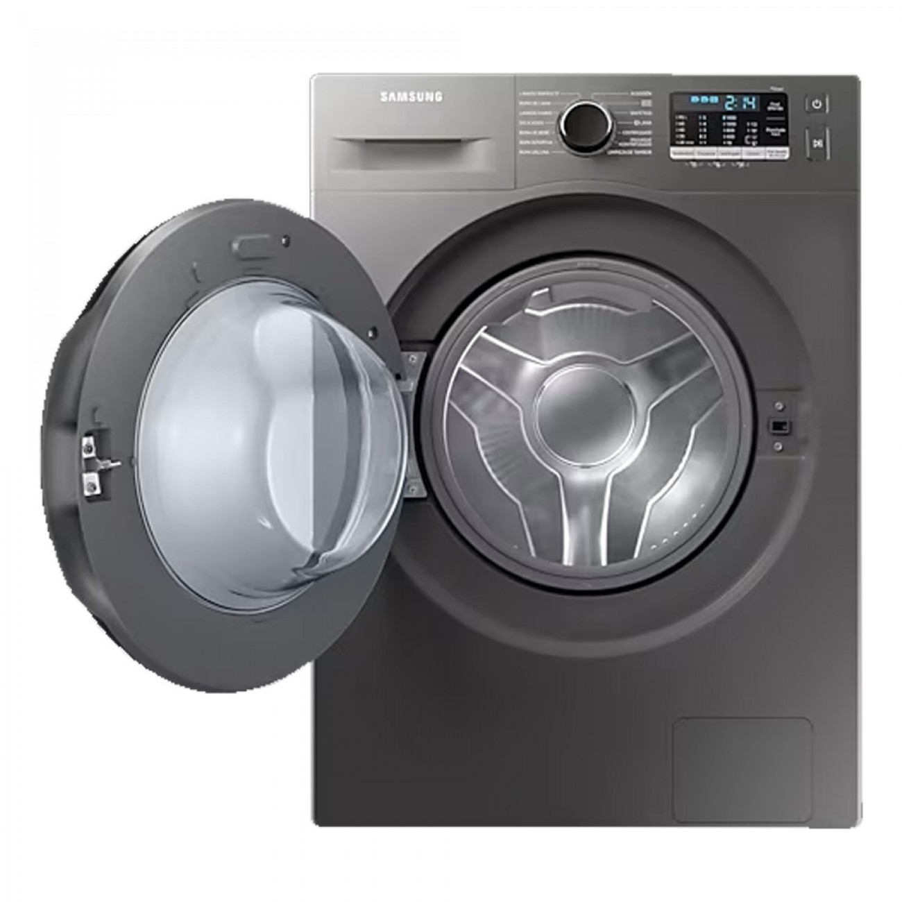 Imagen Lavarropas Autom&aacute;tico Samsung Ww95a 9.5 Kg 1400 Rpm Silver