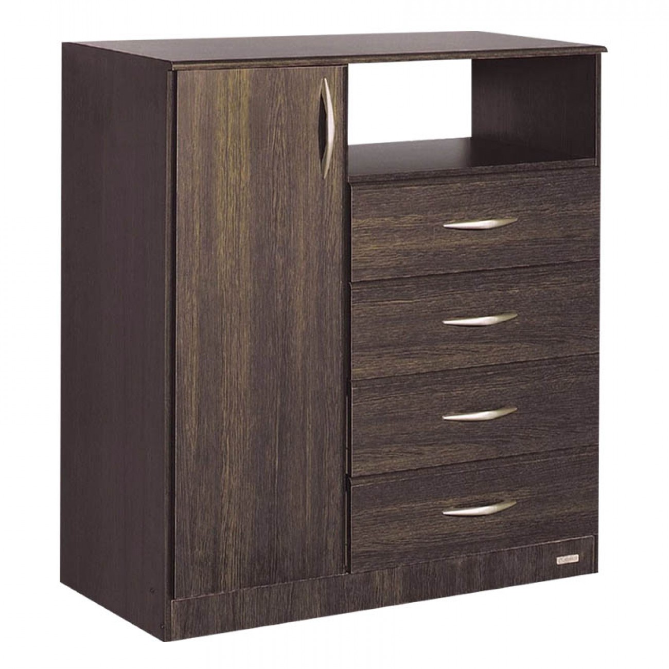 Imagen Comoda Chifonier Platinum Mod 921  Color Tabaco