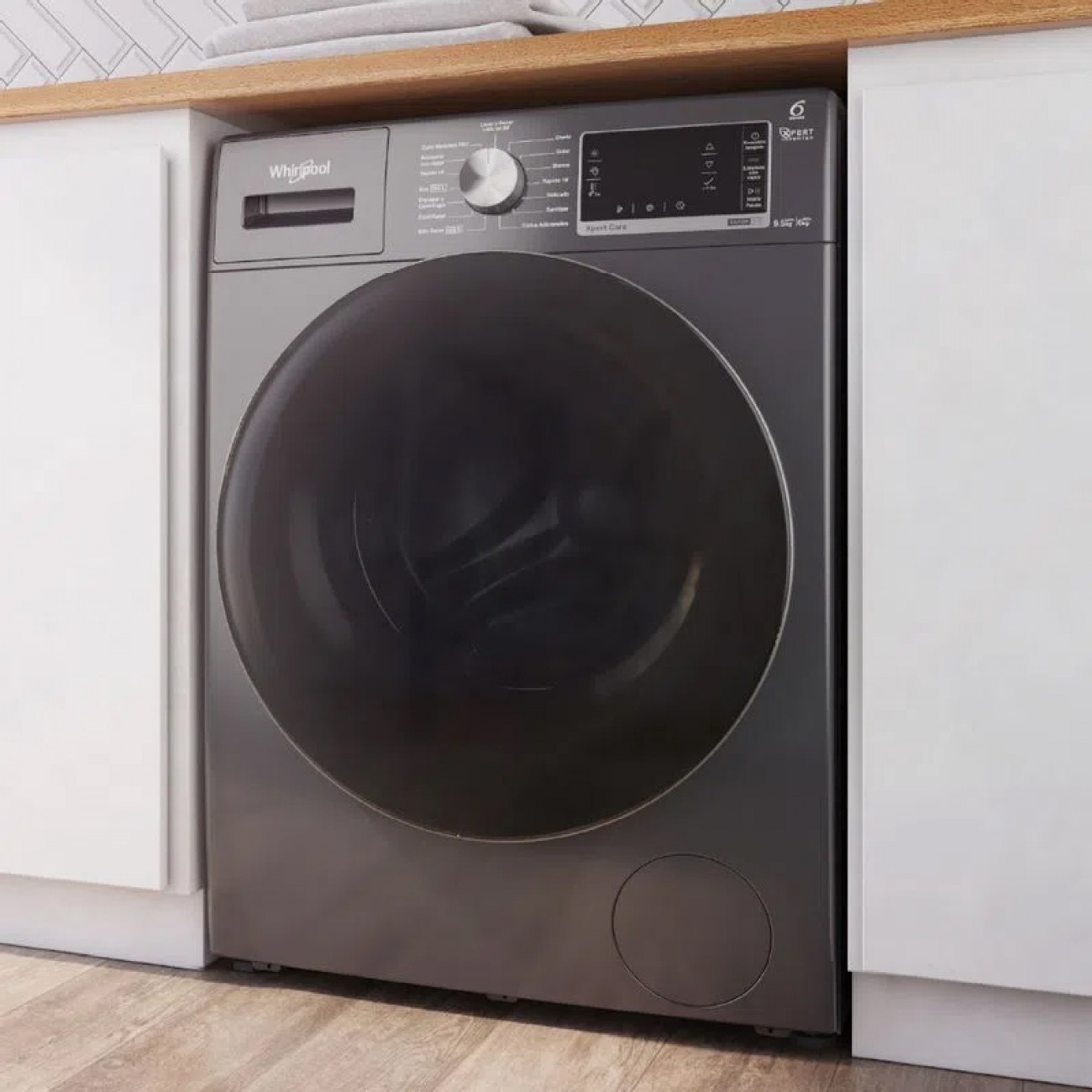 Imagen Lavasecarropas Whirlpool Wnc95as 9.5/6 Kg 1400 Rpm Inverter