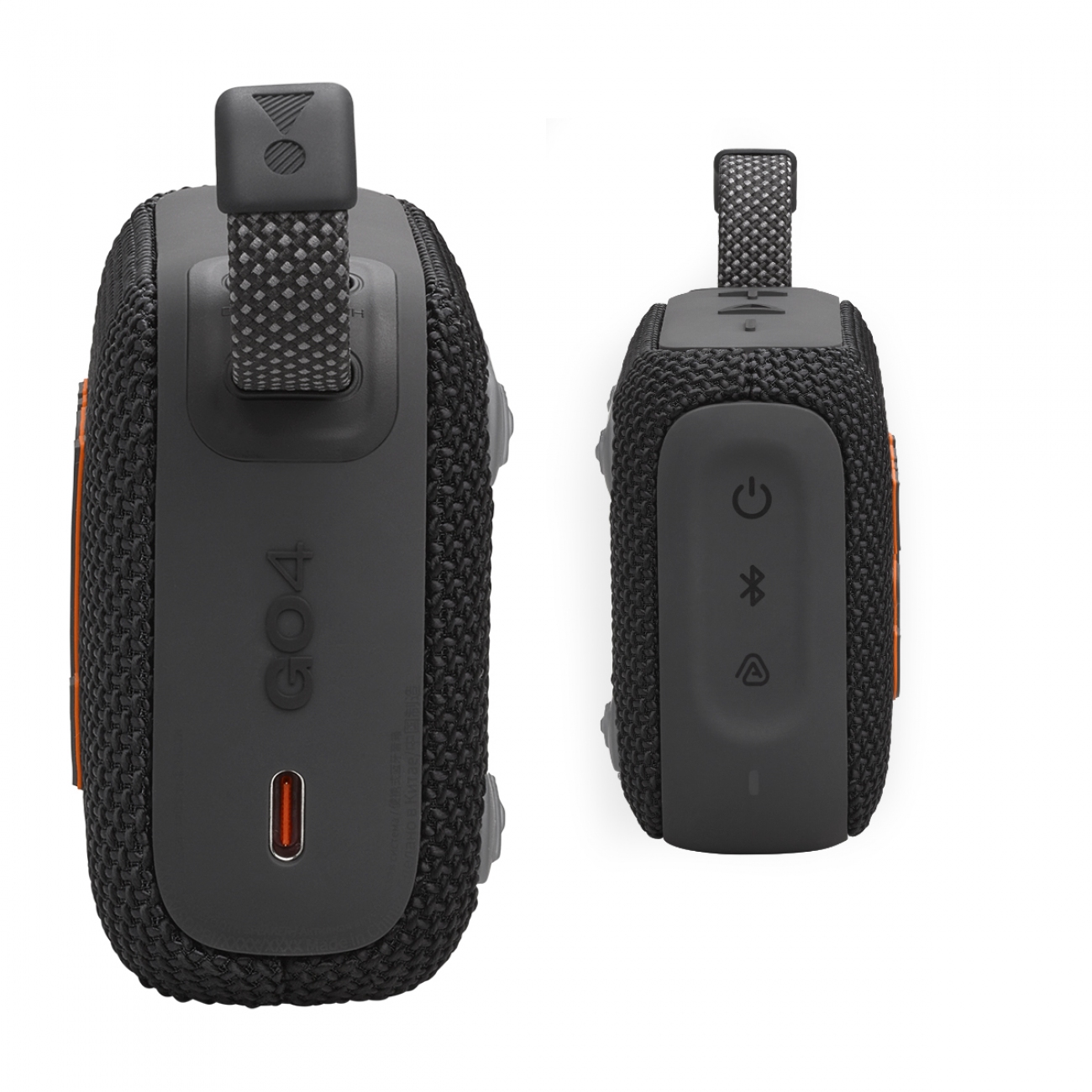 Imagen Parlante Port&aacute;til Bluetooth Jbl Go 4 Black 4,2w Resiste Agua