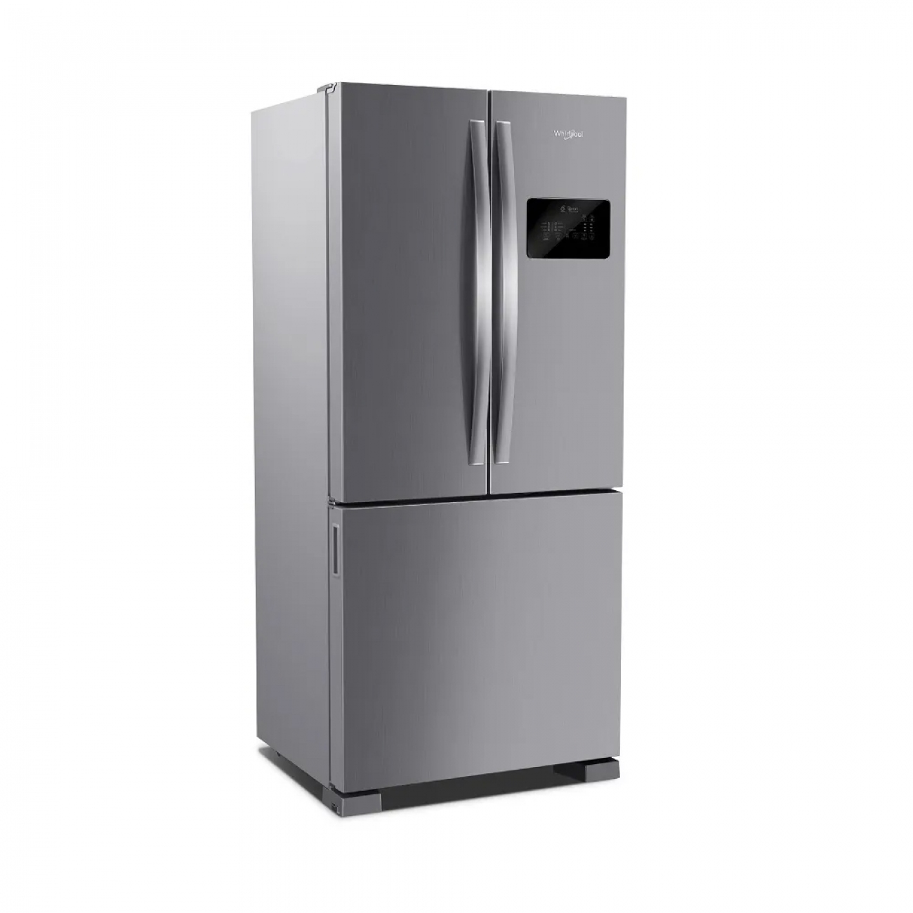 Imagen Heladera No Frost Whirlpool Wro85bk Inverter 554l Inox