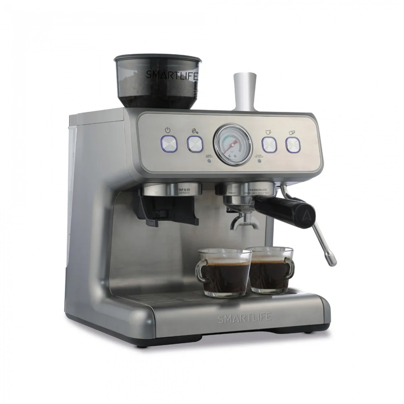 Imagen Cafetera Expreso Smartlife Ecg5020 15 Bar 2 En 1
