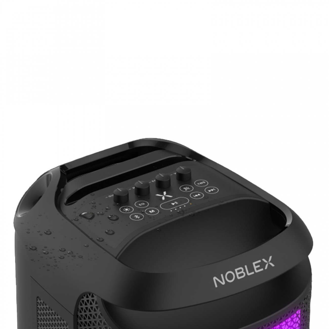 Imagen Torre De Sonido Noblex Mnx1800 9800w Doble Woofer 8"