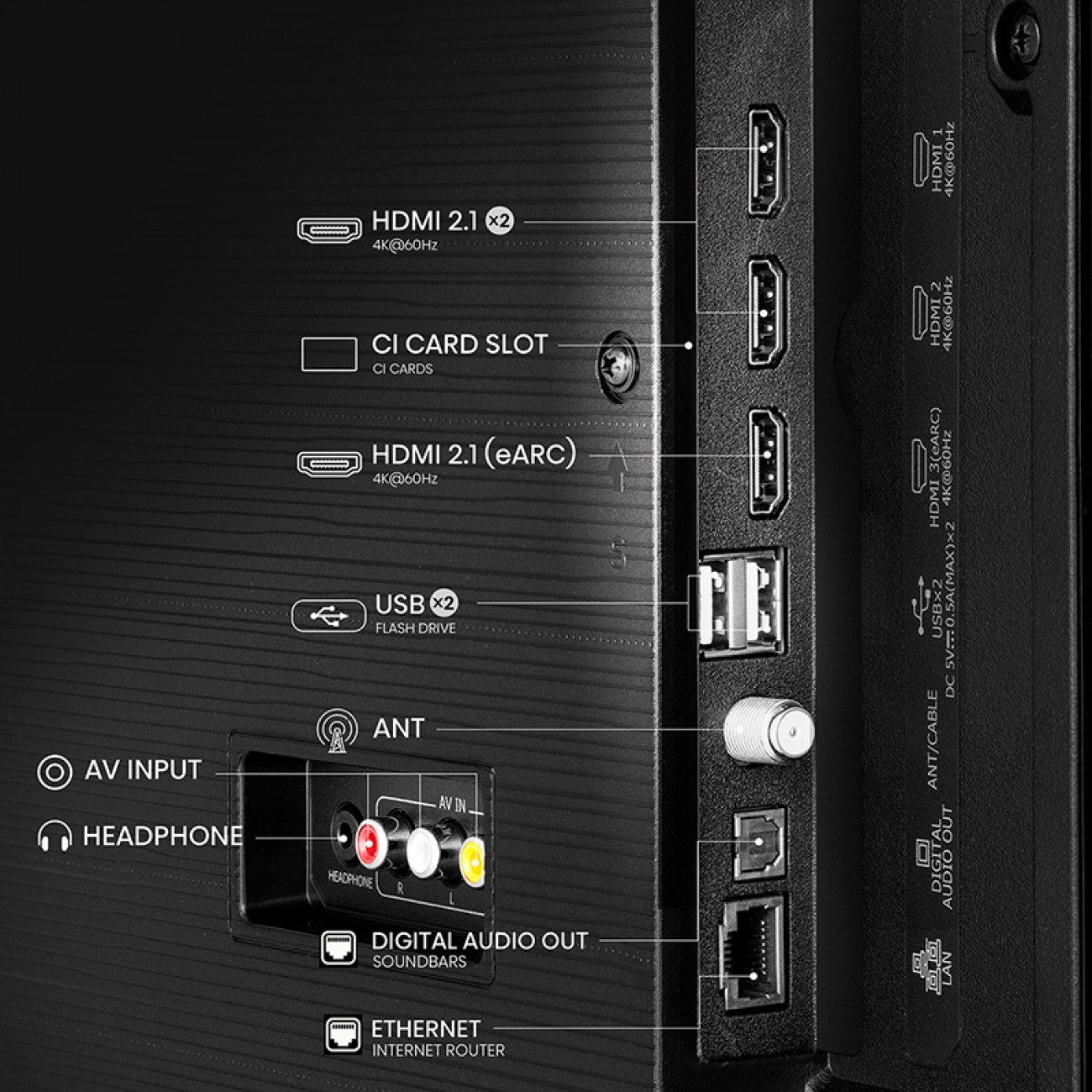 Imagen Smart Tv Qled 65" Hisense 65q6n Google Os