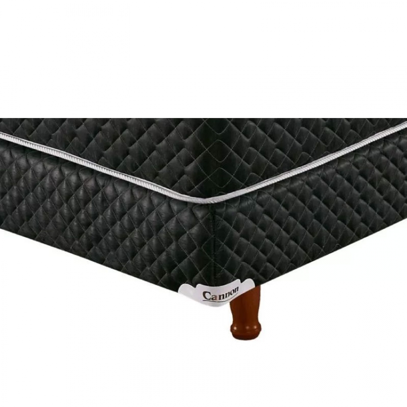 Imagen Base Sommier Queen Box Gris Cannon 200x80