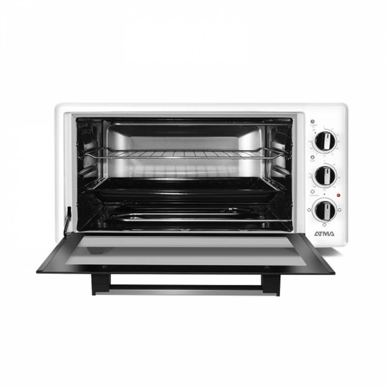 Imagen Horna Eléctrico Atma Hgaw4523pi 45 Lts. Grill Timer Blanco