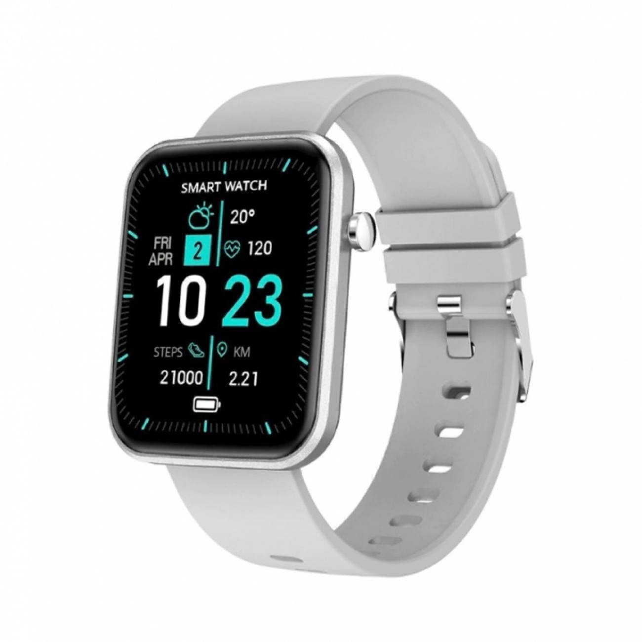 Imagen Smartwatch Foxbox Neutron 3.0 Táctil Color Plata