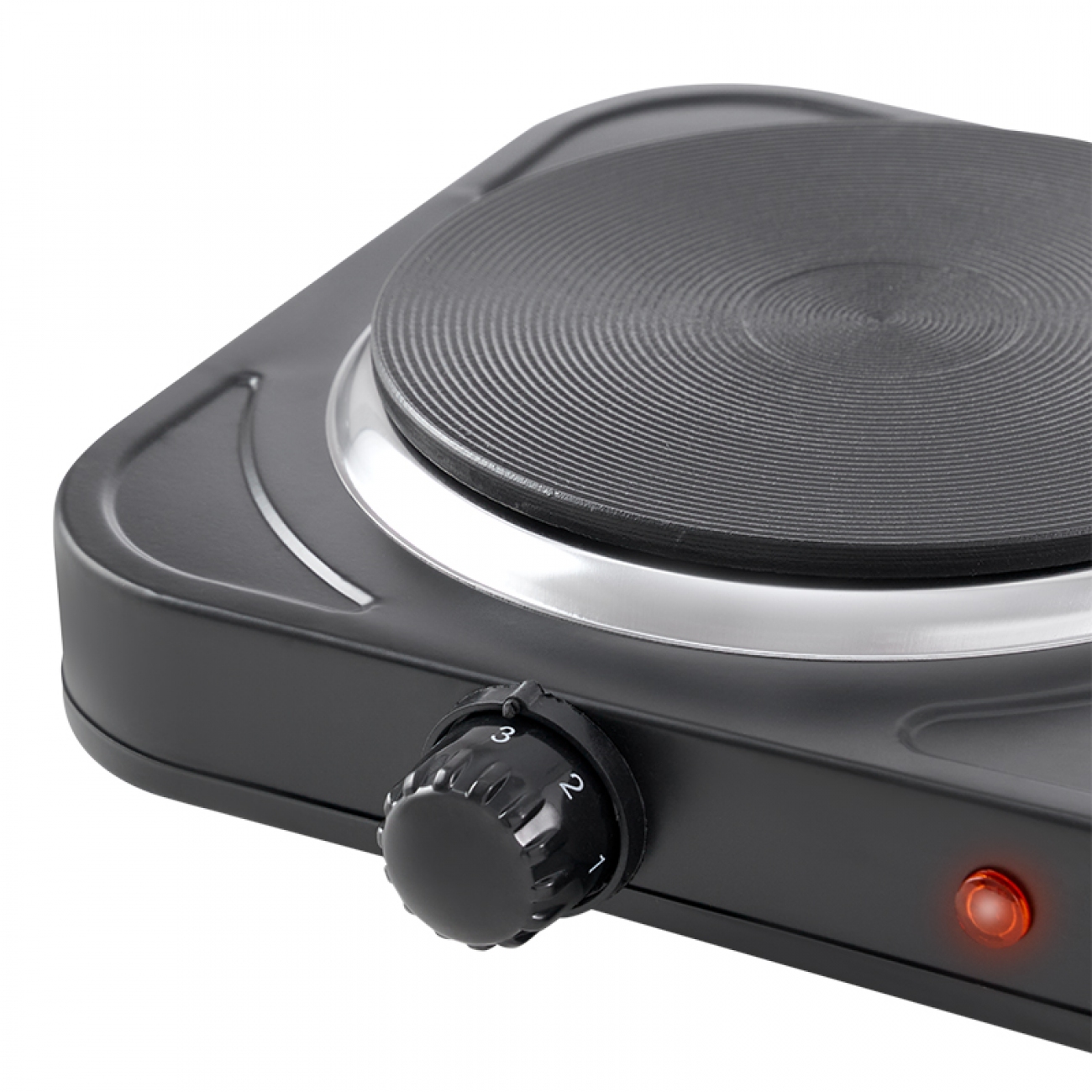 Imagen Anafe Electrico Kanji Kjh-hp2200bd 2 Hornallas 2200w Termost