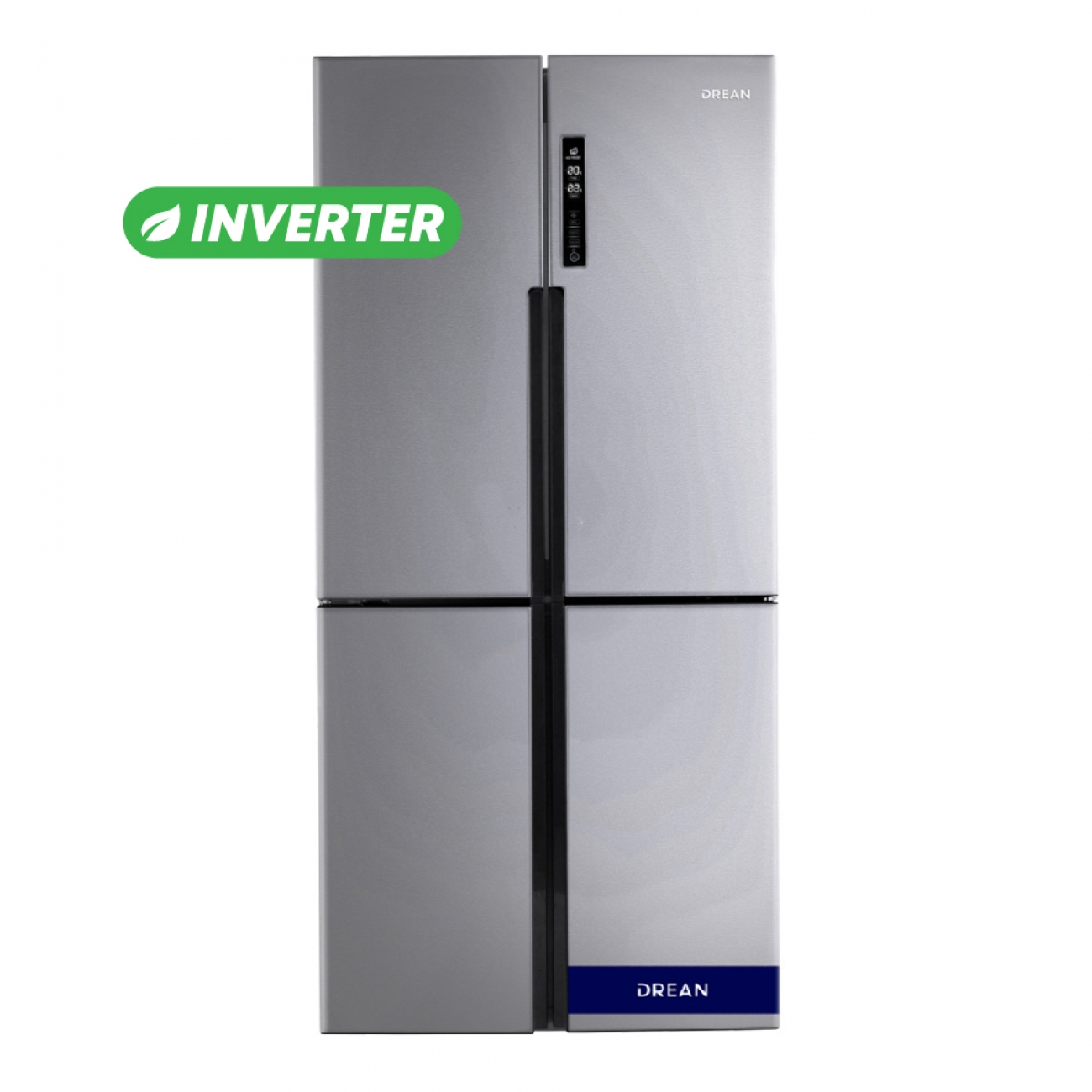 Imagen Heladera No Frost Inverter Drean Dtp458bkrss0 516 Lts Inox.