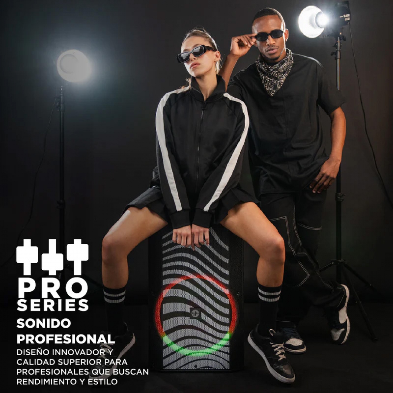 Imagen Torre De Sonido Stromberg Intense Pro Inalambrico Bluetooth