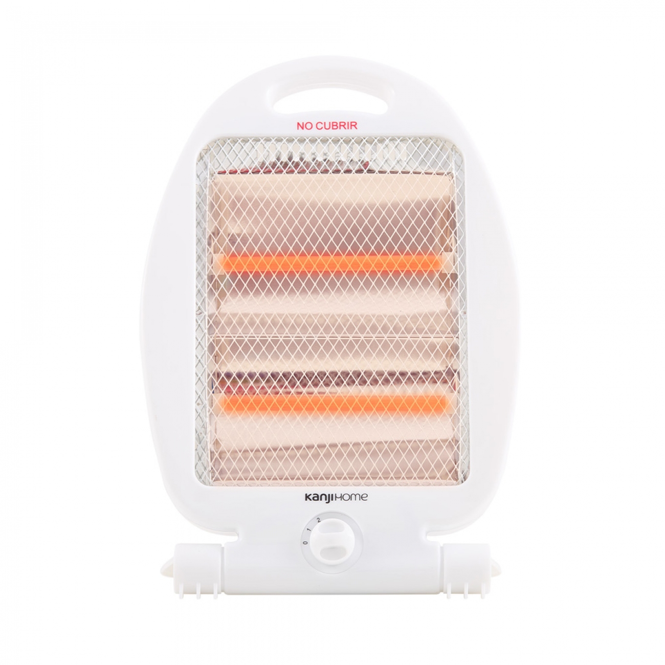 Imagen Estufa Halogena Kanji Kjh-204 2 Velas Reclinable