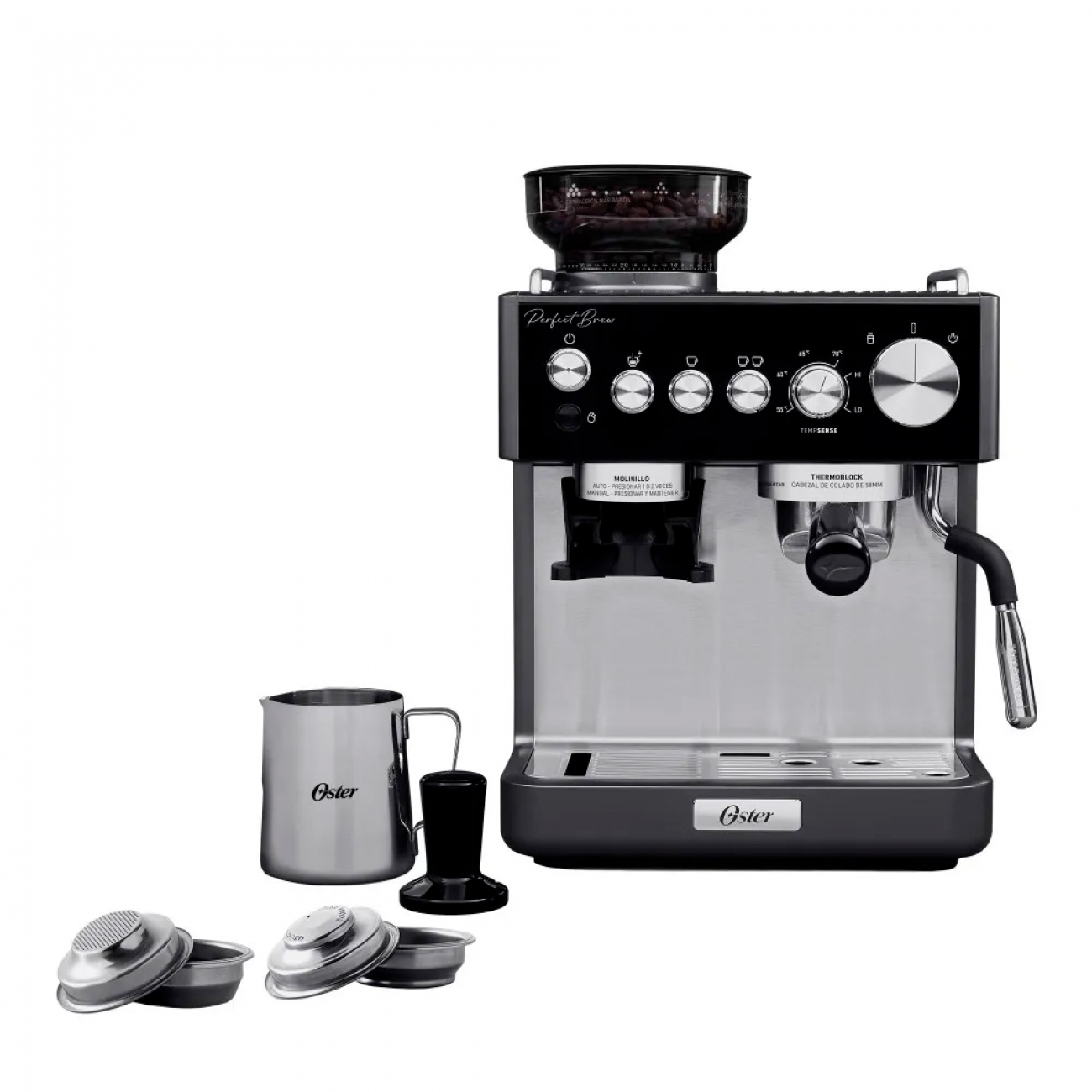 Imagen Cafetera Express Osbvstem7301-05 15 Bar 1l 1380 W