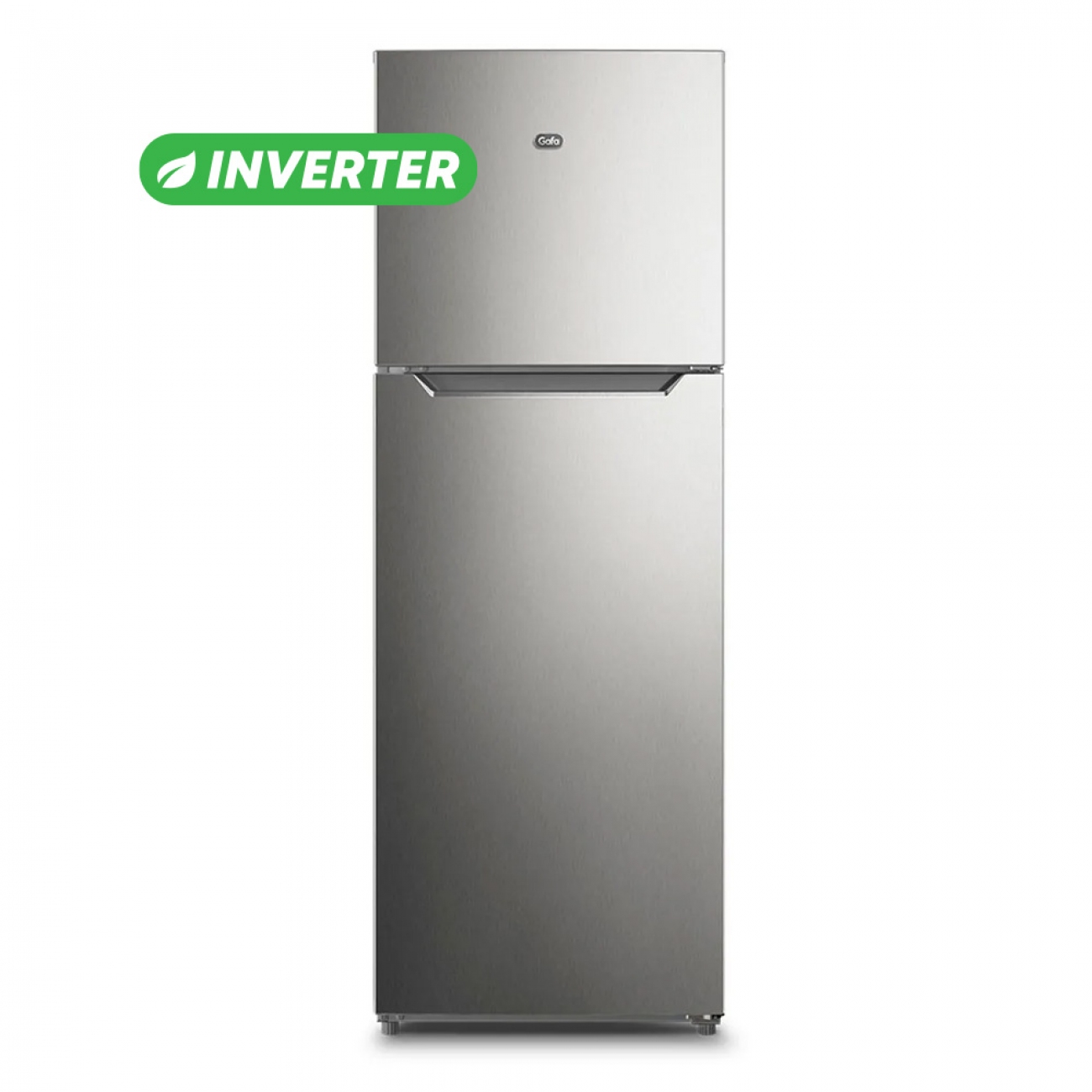 Imagen Heladera No Frost Inverter Gafa Hgnf333p 356 Lts Plata