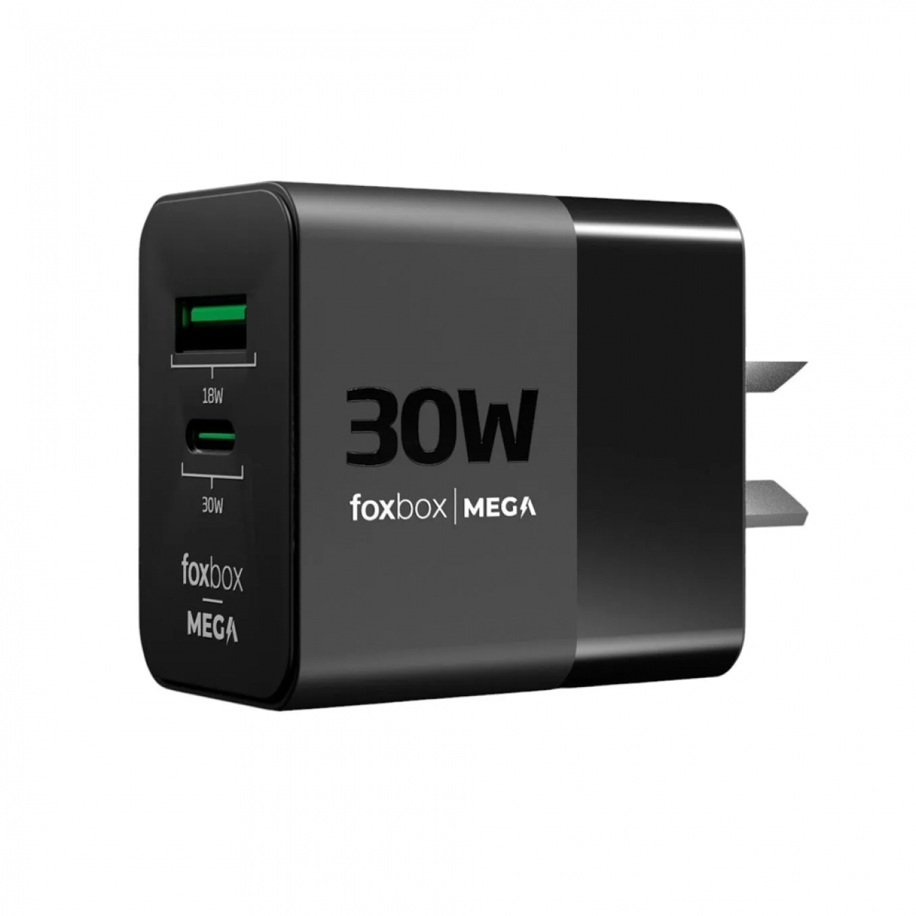 Imagen Cargador Tipo C Foxbox 7997 30 W Negro