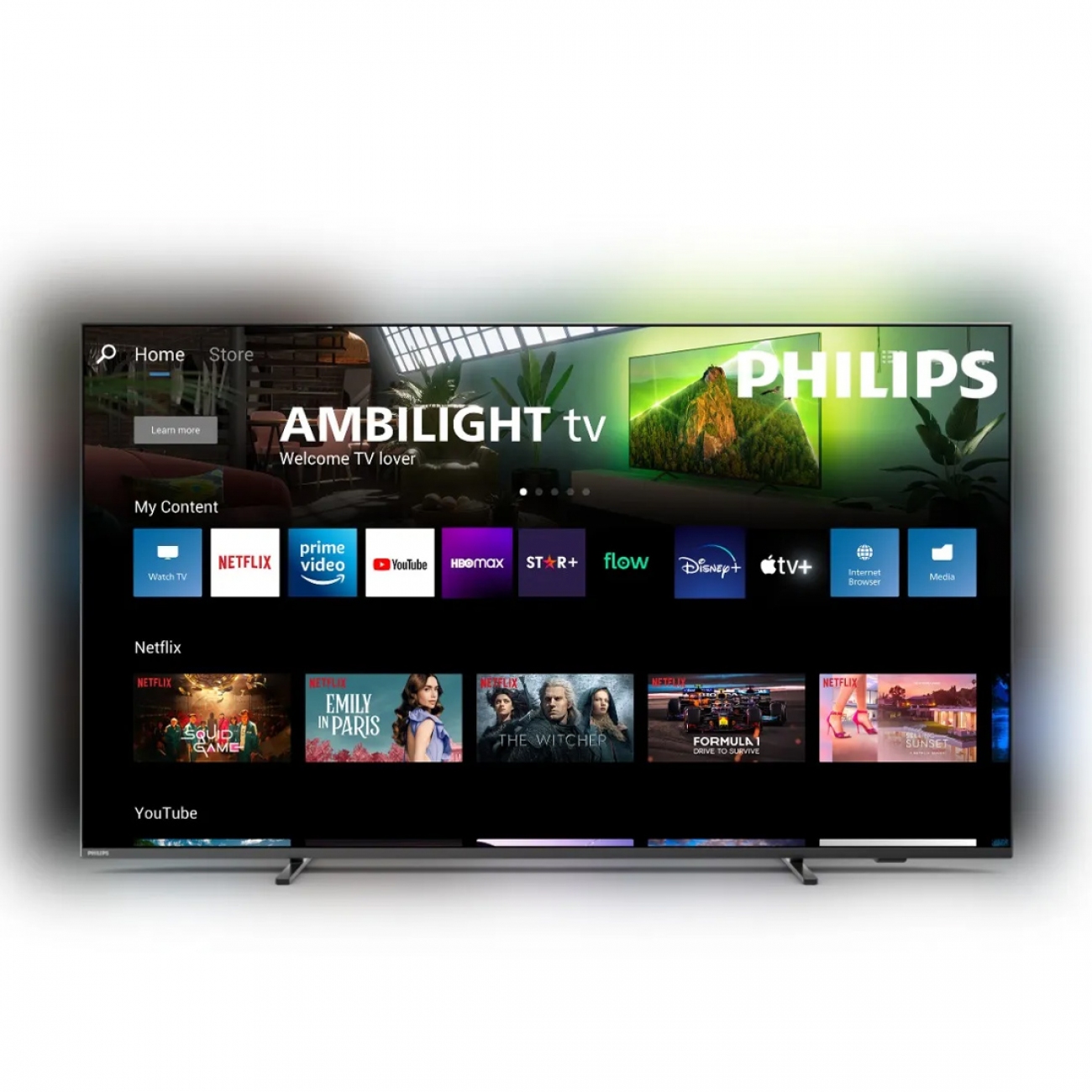 Imagen Smart Tv Led 65" Philips 65pml9118/77 4k Ultra Hd