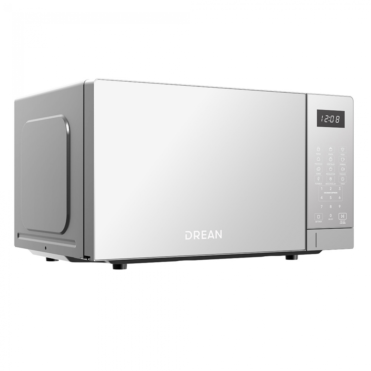 Imagen Microondas Drean Hmd20arsb0 20 Lts 1100w Digital 10 Niv