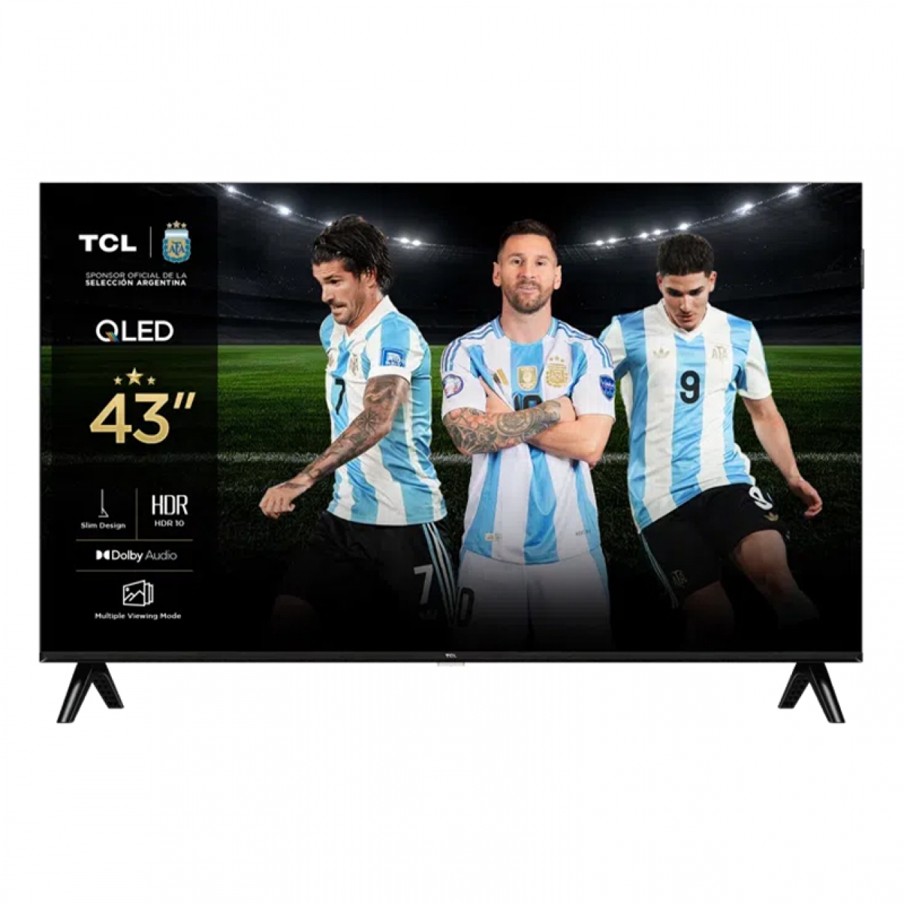 Imagen Smart Tv 43" Qled Tcl 43s5k-f Google Tv Hdmi Usb