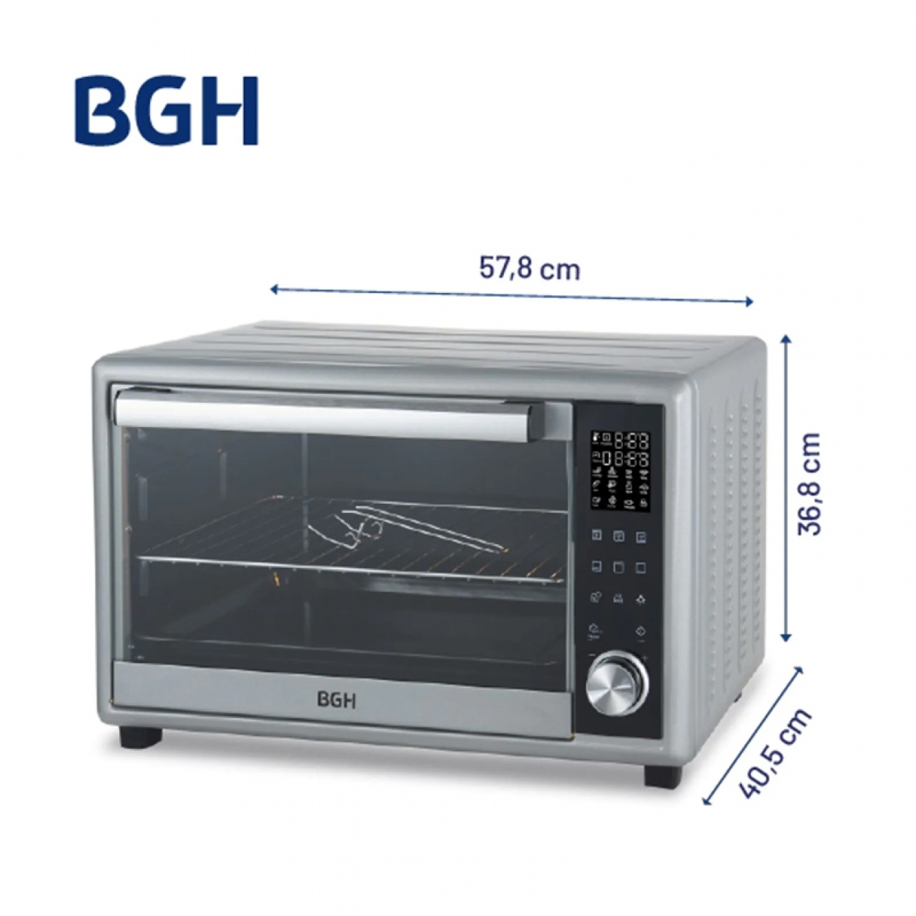 Imagen Horno Electrico Bgh Bhe46ds25i 46 Lts 1800w Digital